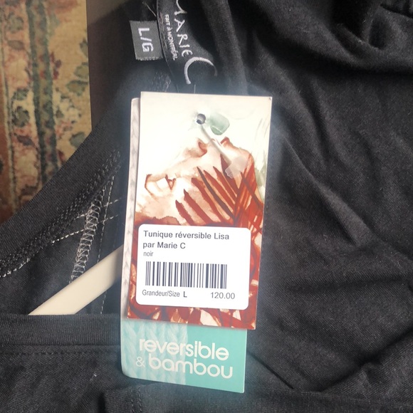 Marie C reversible bamboo tunic - Picture 4 of 7